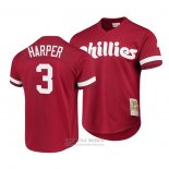 Camiseta Beisbol Hombre Philadelphia Phillies Bryce Harper Cooperstown Collection Rojo