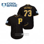 Camiseta Beisbol Hombre Pittsburgh Pirates Felipe Vazquez Cool Base 2019 Negro