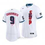 Camiseta Beisbol Hombre San Diego Padres Jake Cronenworth 2021 All Star Autentico Blanco