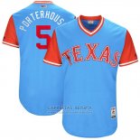 Camiseta Beisbol Hombre Texas Rangers 2017 Little League World Series Mike Napoli Azul