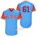 Camiseta Beisbol Hombre Texas Rangers 2017 Little League World Series Robinson Chirinos Azul