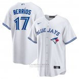 Camiseta Beisbol Hombre Toronto Blue Jays Jose Berrios Primera Replica Blanco
