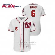 Camiseta Beisbol Hombre Washington Nationals Anthony Rendon Flex Base Blanco