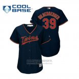 Camiseta Beisbol Mujer Minnesota Twins Trevor Hildenberger Cool Base Alterno Azul