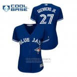 Camiseta Beisbol Mujer Toronto Blue Jays Vladimir Guerrero Jr. Cool Base Alterno Azul