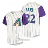 Camiseta Beisbol Nino Arizona Diamondbacks Jake Lamb Cooperstown Collection Alterno Crema