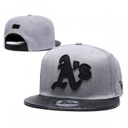 Gorra Oakland Athletics 9FIFTY Snapback Negro Gris