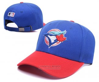 Gorra Toronto Blue Jays Azul Rojo1