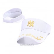 Viseras New York Yankees Oro Blanco