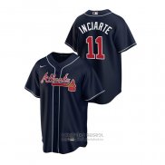 Camiseta Beisbol Hombre Atlanta Braves Ender Inciarte Alterno Replica Azul