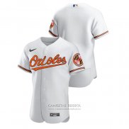 Camiseta Beisbol Hombre Baltimore Orioles Authentic Blanco