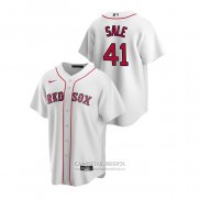 Camiseta Beisbol Hombre Boston Red Sox Chris Sale Replica Primera Blanco