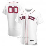 Camiseta Beisbol Hombre Boston Red Sox Primera Pick-A-Player Retired Roster Autentico Blanco