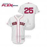 Camiseta Beisbol Hombre Boston Red Sox Steve Pearce Flex Base Blanco