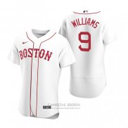 Camiseta Beisbol Hombre Boston Red Sox Ted Williams Autentico 2020 Alterno Blanco