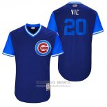 Camiseta Beisbol Hombre Chicago Cubs 2017 Little League World Series 20 Victor Caratini