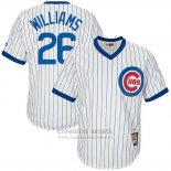 Camiseta Beisbol Hombre Chicago Cubs 26 Menscubs Billy Williams Blanco Cooperstown Collection Cool Base