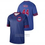 Camiseta Beisbol Hombre Chicago Cubs Anthony Rizzo Cooperstown Collection Legend Azul