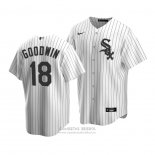 Camiseta Beisbol Hombre Chicago White Sox Brian Goodwin Replica Blanco