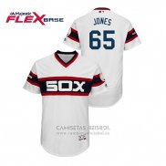 Camiseta Beisbol Hombre Chicago White Sox Nate Jones Flex Base Blanco