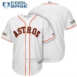 Camiseta Beisbol Hombre Houston Astros 2017 Postemporada Blanco Cool Base