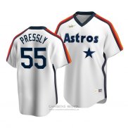 Camiseta Beisbol Hombre Houston Astros Ryan Pressly Cooperstown Collection Primera Blanco