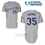 Camiseta Beisbol Hombre Kansas City Royals Eric Hosmer 35 Gris Cool Base