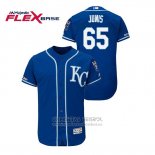 Camiseta Beisbol Hombre Kansas City Royals Jakob Junis Flex Base Azul