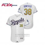 Camiseta Beisbol Hombre Kansas City Royals Jorge Bonifacio Flex Base Blanco2