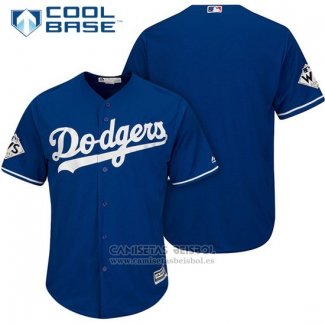 Camiseta Beisbol Hombre Los Angeles Dodgers 2017 World Series Cool Base