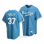 Camiseta Beisbol Hombre Los Angeles Dodgers Luke Raley Cooperstown Collection Alterno Azul