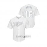 Camiseta Beisbol Hombre Minnesota Twins Jonathan Schoop 2019 Players Weekend Replica Blanco