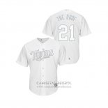 Camiseta Beisbol Hombre Minnesota Twins Tyler Duffey 2019 Players Weekend Replica Blanco