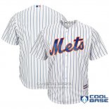 Camiseta Beisbol Hombre New York Mets Blanco Cool Base