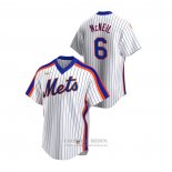 Camiseta Beisbol Hombre New York Mets Jeff Mcneil Cooperstown Collection Primera Blanco