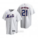 Camiseta Beisbol Hombre New York Mets Pete Crow-Armstrong Replica 2020 Blanco