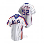 Camiseta Beisbol Hombre New York Mets Yoenis Cespedes Cooperstown Collection Primera Blanco