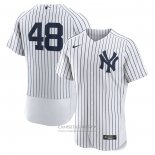 Camiseta Beisbol Hombre New York Yankees Anthony Rizzo Primera Autentico Blanco