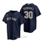 Camiseta Beisbol Hombre New York Yankees Joely Rodriguez Replica Alterno Azul