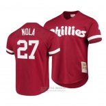 Camiseta Beisbol Hombre Philadelphia Phillies Aaron Nola Cooperstown Collection Rojo