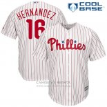 Camiseta Beisbol Hombre Philadelphia Phillies Cesar Hernandez Blanco Cool Base