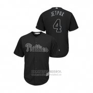 Camiseta Beisbol Hombre Philadelphia Phillies Scott Kingery 2019 Players Weekend Replica Negro