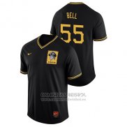 Camiseta Beisbol Hombre Pittsburgh Pirates Josh Bell Cooperstown Collection Legend Negro
