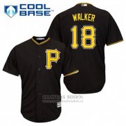 Camiseta Beisbol Hombre Pittsburgh Pirates Neil Walker 18 Negro Alterno Cool Base