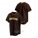 Camiseta Beisbol Hombre San Diego Padres Replica 2020 Road Marron