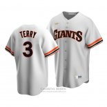 Camiseta Beisbol Hombre San Francisco Giants Bill Terry Cooperstown Collection Primera Blanco