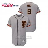 Camiseta Beisbol Hombre San Francisco Giants Brandon Belt Autentico Flex Base Gris