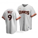 Camiseta Beisbol Hombre San Francisco Giants Brandon Belt Cooperstown Collection Primera Blanco