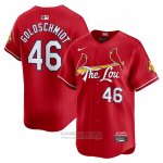 Camiseta Beisbol Hombre St. Louis Cardinals Paul Oroschmidt 2024 City Connect Limited Rojo Camiseta Beisbol Hombre St. Louis Cardinals Paul Oroschmidt 2024 City Connect Limited Rojo