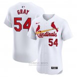 Camiseta Beisbol Hombre St. Louis Cardinals Dakota Hudson Cool Base Road Gris